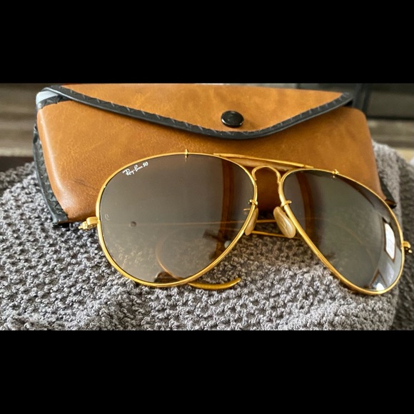 Ray-Ban Other - Vintage Ray Ban 50 Bausch & Lomb- 12K GF Aviator Sunglasses